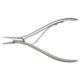 thumbnail image 4 of Forma pna Codo Zulema 2 agujeros extensión de cabello de acero inoxidable Removedor de prebond, 4 of 7