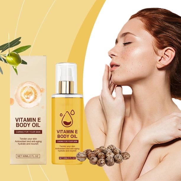 Aceite esencial de vitamina E, aceite corporal, aceites corporales