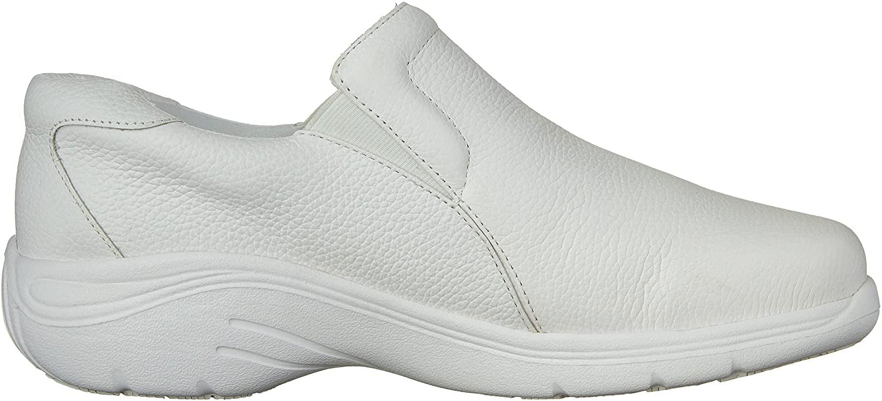 White leather nursing shop shoes walmart
