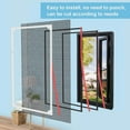 thumbnail image 4 of Magnetic fly screen window 130x150cm washable insect net for all windows sma, 4 of 4