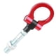thumbnail image 1 of Gancho de remolque Gancho de remolque de servicio pesado Anillo plegable rojo Gancho de remolque de carreras de autos Remolque de automóvil delantero Accesorio de automóvil Mgaxyff No, 1 of 5