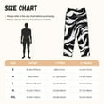 thumbnail image 2 of Cauagu Leopard And Zebra 2 Pajama Pants for Women Loose Fit Wide Leg Trouser Pants Casual Elastic Waist Drawstring Lounge Pants, 2 of 6