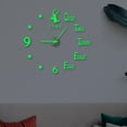 thumbnail image 4 of Acrylic Luminous Wall Clock Stickers, Frameless Digital Clocks, Silent Clock, Round Wall Clocks Glowing for Kitchen Home Decoration, 4 of 9