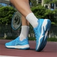 thumbnail image 4 of LASUDRAA Mens Badminton Shoes Lightweight Breathable Shock Absorption Durable Sports Shoes, 4 of 8