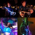 thumbnail image 2 of Maytalsory AA Battery Powered Whip Lights For Carnivals And Dance Events Led Optic Whip Led Light Whip Optical silver handle, 2 of 3