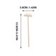 thumbnail image 3 of 4-piece Set Of Mini Garden Sand Rake Tools, 3 of 9