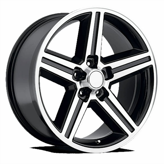 REV Wheels 652MB-2934 IROC 652 Series- 22x9 - 5.59 bs - 5x4.75 -Black/Polished