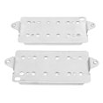 thumbnail image 1 of Guitar Pickup Base Plate Set, Robust Cupronickel Easy To Install Guitar Neck Bridge Pickup Baseplate 2Pcs Exquisite Craftsmanship  for Maintenance, 1 of 7