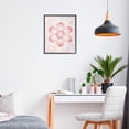 thumbnail image 3 of Stupell Industries Bohemian Dreamy Pink Disco Ball Flower Black Framed Giclee Art, 11 x 14, by Lil' Rue, 3 of 8