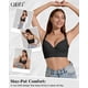 thumbnail image 4 of Bra QDN Underwire Push Up de cobertura total, color negro, 4 of 8
