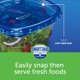thumbnail image 5 of Recipientes Ziploc Meal Prep de 1,5 litros, 2 unidades, 3 unidades, 5 of 6