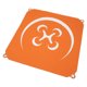 thumbnail image 4 of Almohadilla de estacionamiento para drones Brillar PU cuadrada 21,65 pulgadas Universal resistente al viento, 4 of 10