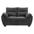 thumbnail image 1 of Love Seat Venecia 2 Plazas Gris carbón, 1 of 7