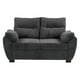 thumbnail image 1 of Love Seat Venecia 2 Plazas Gris carbón, 1 of 7