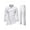 White@GC@, variant on CONZONE Mens Sweatsuit 2 Peice Set Casual Track Suit for Men Solid Color Long Sleeve Tops Sweatpants Cozy Fall Winter Athletic Jogging Outfits
