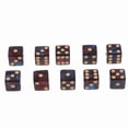 thumbnail image 2 of 10 Pack Acrylic Dice Set, 16mm Six-Sided Dot Dice for Board Games and Fun Activities, 2 of 2