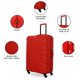 thumbnail image 4 of Set de 3 Maletas Rigidas Pianeta MRAD rojo 4 Ruedas, 4 of 7