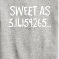 thumbnail image 3 of Instant Message - Sweet As 3 - Toddler & Youth Crewneck Fleece Sweatshirt, 3 of 6