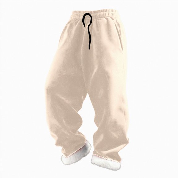 Gubotare Boys Baggy Sweatpants Baby Boys Pants Infant Joggers Sweatpants Size 9-10 (Beige,9-10 Years)