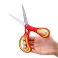 thumbnail image 6 of LIVINGO 3 Pack 7 inch Scissors, Sharp Pointed Tip for Ages 12 up Student, Red, Pink, Blue, 6 of 6