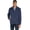Navy Heather, variant on Men's Heathered Fleece Jacket in Light Grey Heather S | 9493