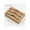 Khaki, variant on Single Bamboo Plastic Wrap Dispenser, Kitchen Organizer, Aluminum Foil and Plastic Wrap Storage Box, Suitable for Kitchen Use (Brown)