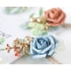 thumbnail image 5 of Qarigey Boutonniere artificial del novio de la aplicación amplia para el ramillete de las flores del ojal de la boda y del baile de fin de Ropa, zapatos y accesorios Miscelánea rubor rosa, 5 of 6
