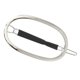 thumbnail image 4 of Pinza de pelo ovalada jinwen para mujer Plata, 4 of 8