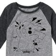 thumbnail image 3 of Pokémon - Pokedex Pikachu - Youth Raglan Graphic T-Shirt, 3 of 5