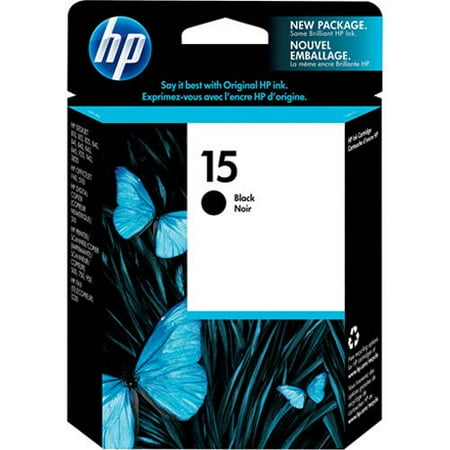 HP 15 Black Original Ink Cartridge (C6615DN)