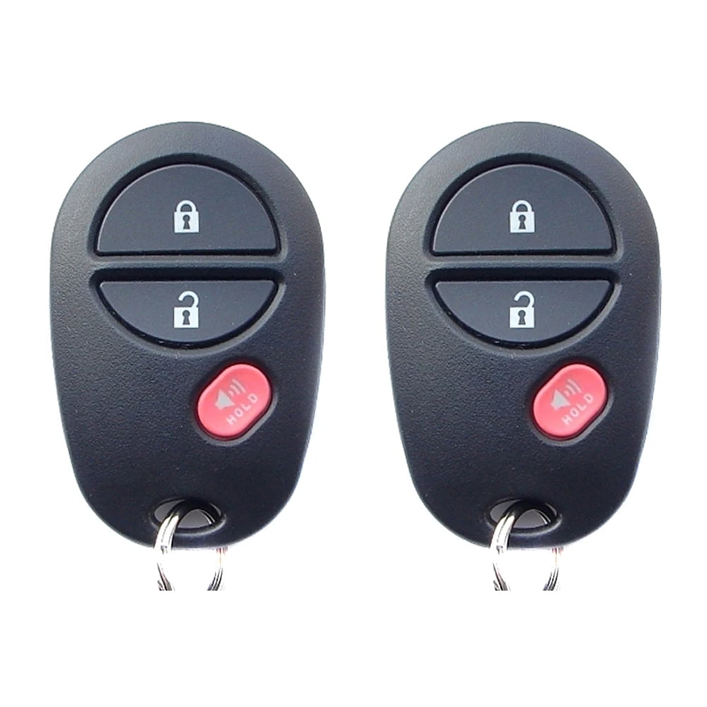 Car Key Fob Keyless Remote Black For 2000 2001 Toyota Tundra 