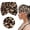Brown, variant on CHENjy Boho Headbands For Women, Black Knotted Headband, Elastic Turban Headbands, Non Slip Printed Sport Hair Wrap, Cloth Made Fashion Hair Accessory for Daily Casual Outdoor Matching