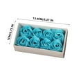 thumbnail image 3 of Rose Bath Soap Gift 8Pcs, Valentine's Day, Mother's Day, Wedding, Anniversary, Birthday, Romantic Home, Bathroom Decoration, Luxury Scented Flower Soaps, 3 of 6
