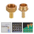 thumbnail image 3 of 10 Pcs Raccord de Tuyau en Laiton, Adaptateur, Filetage Interne F1/2 Ou Filetage Externe Filetage Interne*14 Mingyqi, 3 of 9