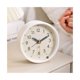 thumbnail image 4 of Reloj despertador analógico redondo con pilas for sala de estar, cocina, dormitorio, oficina, escuela, dormitorio, mesita de noche, despertador, 4 of 5