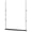 1 Pack Black, variant on Hanging Closet Rod, Adjustable Width and Height Closet Hanging Organizer, Space-Saving Clothes Hanging Bar, Closet Extender Hanging Rod Double Closet Hanging Rod, 1 Pack Black