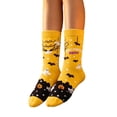 thumbnail image 2 of Huowey Halloween Socks For Men Women Crew Cotton Pumpkin Ghost Pattern Fall Winter Soft Festival Party Socks, 2 of 5