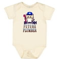 thumbnail image 3 of Inktastic Future Plumber Baby Boy Boys Baby Bodysuit, 3 of 5