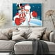thumbnail image 3 of Cuadros Decorativos Santa Claus pintura al óleo por números lienzo dibujo DIY decoración de Navidad (M936) Tmvgtek embutido en tela, 3 of 9
