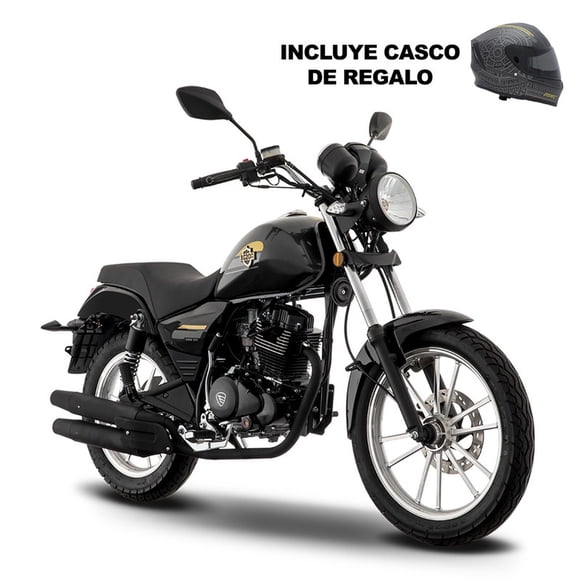 RC200 ITALIKA Motocicleta Chopper Gris