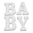 thumbnail image 2 of BABY Letter Lights Set, Romantic 4 Letters Decorative BABY Letter Sign LED Lights  for Proposal for Valentine's Day, 2 of 8