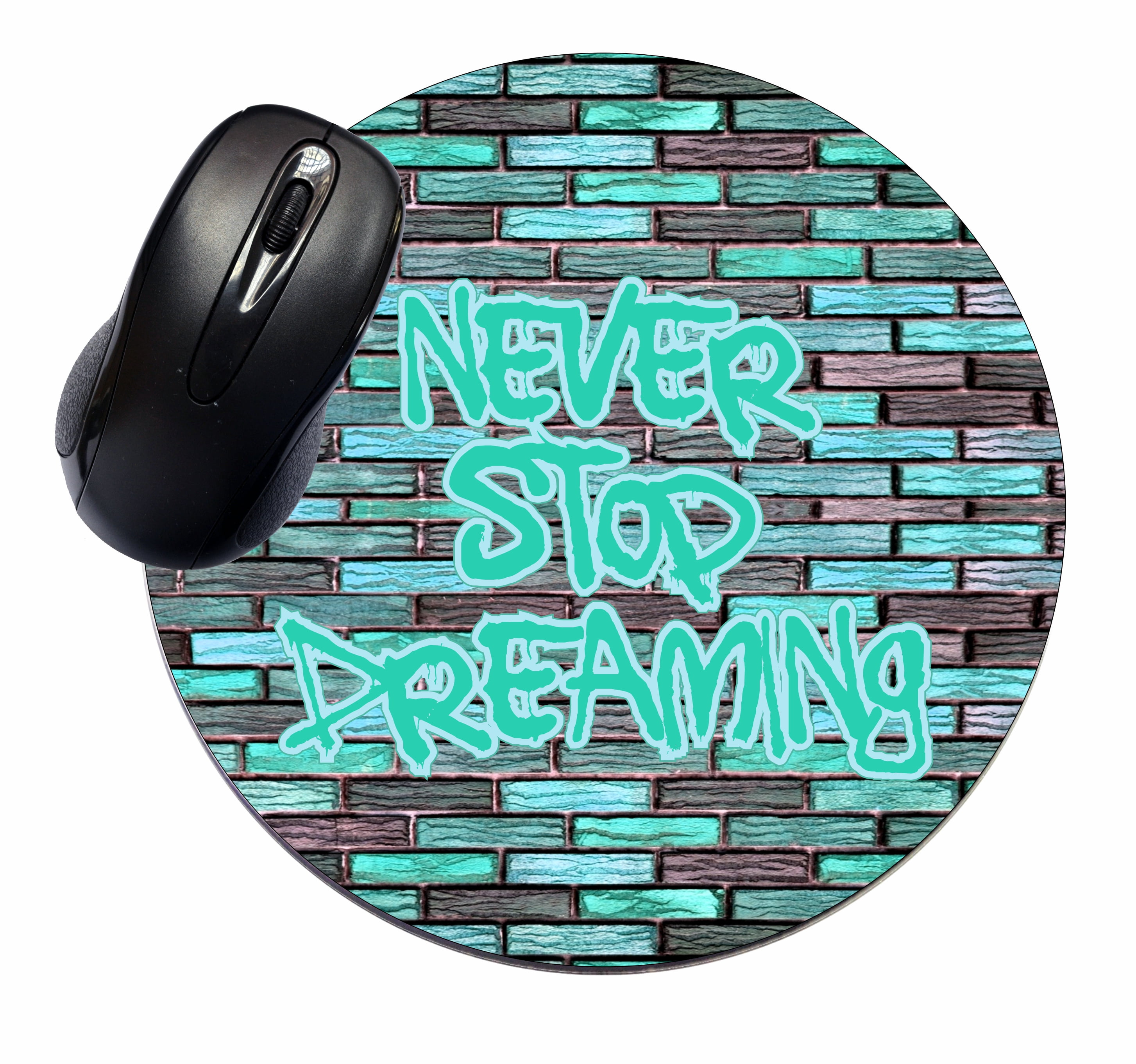 Mouse Mat Pad Mousepad Cute Desk Round Circle Mousemat