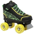 thumbnail image 2 of Lenexa Doodle Roller Skates for Girls and Boys - Kids Quads Skates - White, Pink (Kids 3), 2 of 5