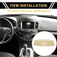 thumbnail image 2 of Cubierta de tablero Unique Bargains para Ford F-150 2022-2024, alfombrilla antideslizante, cubierta de tablero de consola central de poliéster, alfombrilla de cubierta de tablero beige, 2 of 6