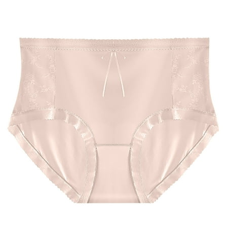 Wdfiry Women s Underwear Fashion Breathable Soft Stretch Panties Underwear Plus Size Women Briefs on Clearance