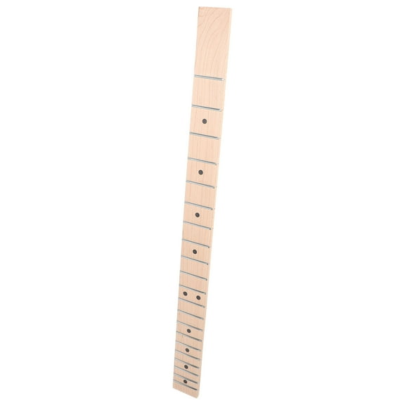 BESTOYARD Wood Guitar Neck Replacement with Sturdy Beige Fretboard for Guitar Repair