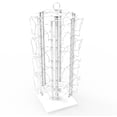 thumbnail image 2 of FixtureDisplays® Adjustable Greeting Card Rack 4x6"-7x5" Horizontal Vertical Post Card Display. Pocket Size: 4.5-5.8"Wide X 5.8"High,8.6" Wide with Next Panel @4.5", 24 Pockets.11602-H-WHT, 2 of 4
