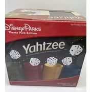 Disney Parks Theme Park Edition Yahtzee Dice Game New with Box