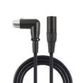 thumbnail image 2 of Esquirla XLR Cable Male Female Plug Jack Cable 3 Pin Extension Cord Connector New 1m, 2 of 8