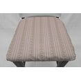 thumbnail image 3 of Striped Vines Dining Room Chair Back Covers or Seat Covers by Penny's Needful Things (Both Chair Back & Seat Cover) (19 W x 14 H CHAIR BACK) (Pink), 3 of 3